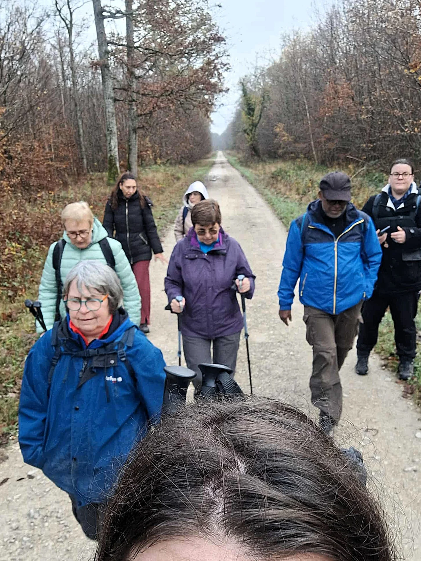 Petite troupe sur la grande route